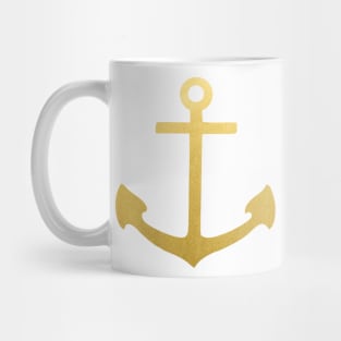 Gold Anchor 1 Mug